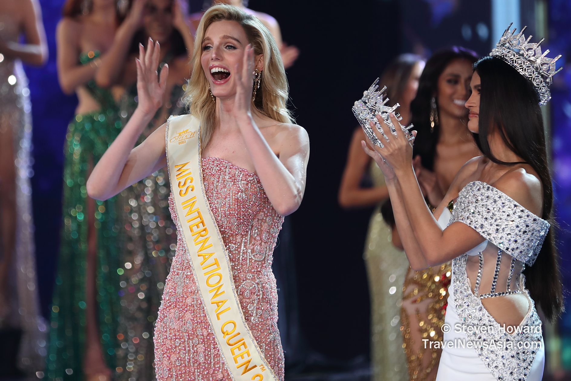 Pictures from Miss International Queen 2023 Transgender Beauty Pageant in Pattaya, Thailand. Pictures by Steven Howard of TravelNewsAsia.com