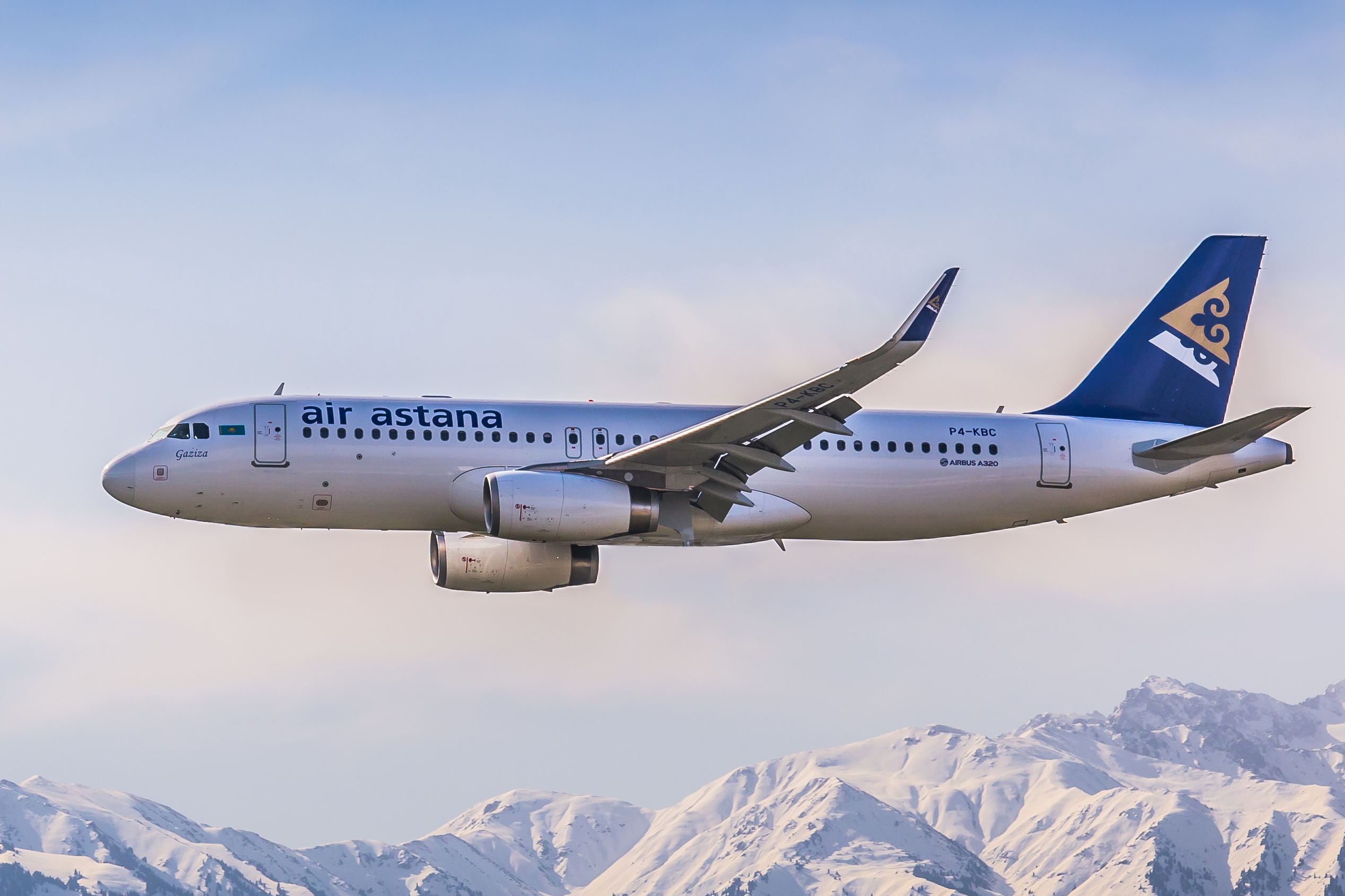 Air Astana A320. Click to enlarge.