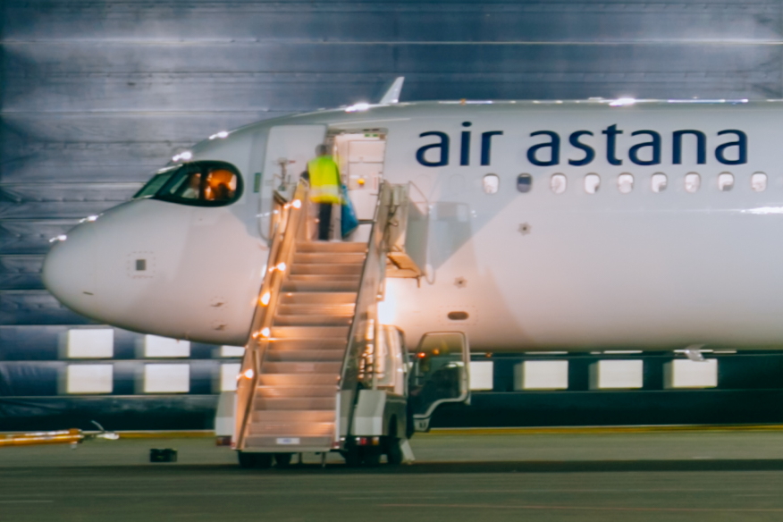 Air Astana has taken delivery of its sixth brand new Airbus A321LR. Click to enlarge.