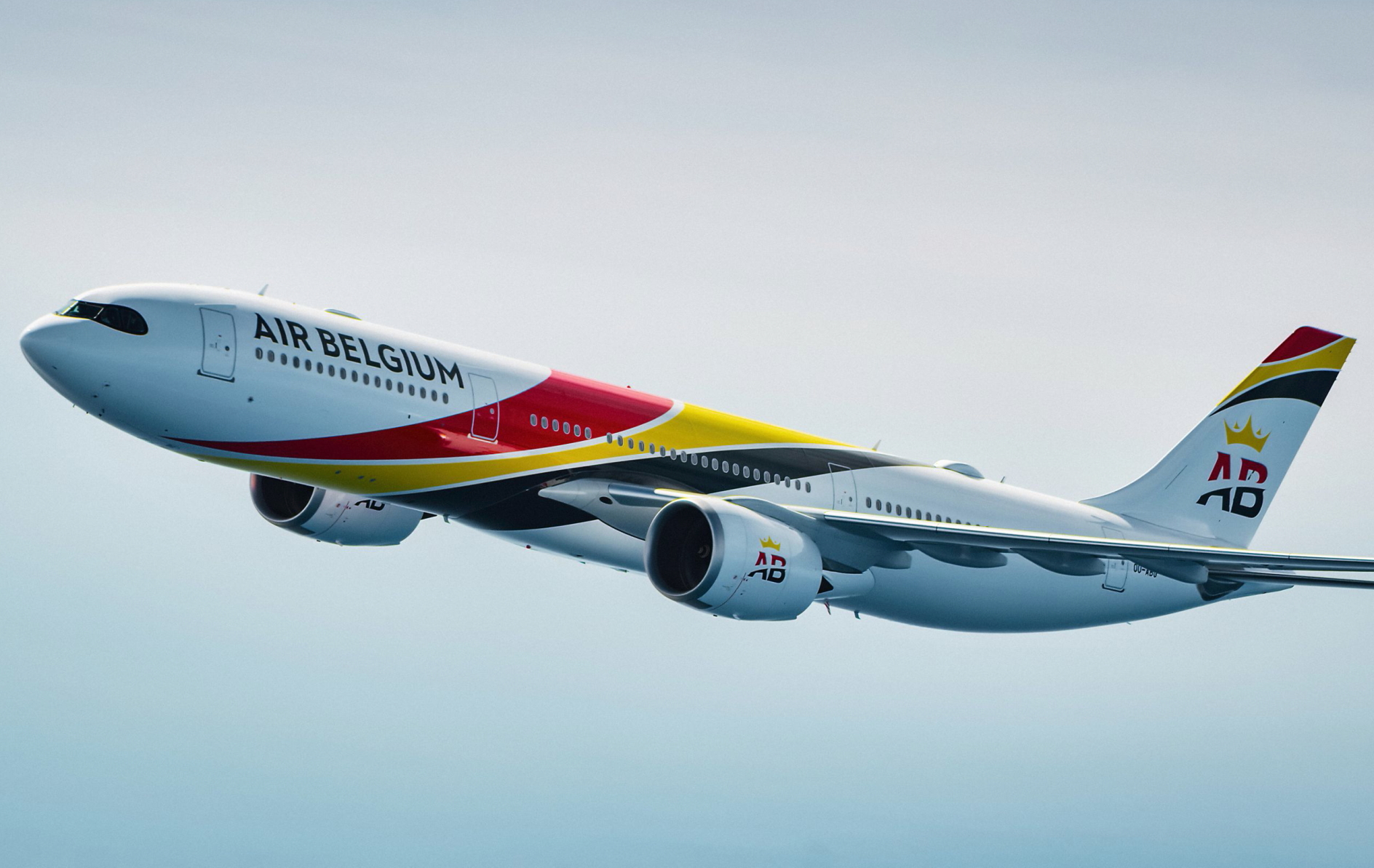 Air Belgium has taken delivery of the first of two Airbus A330-900. Click to enlarge.