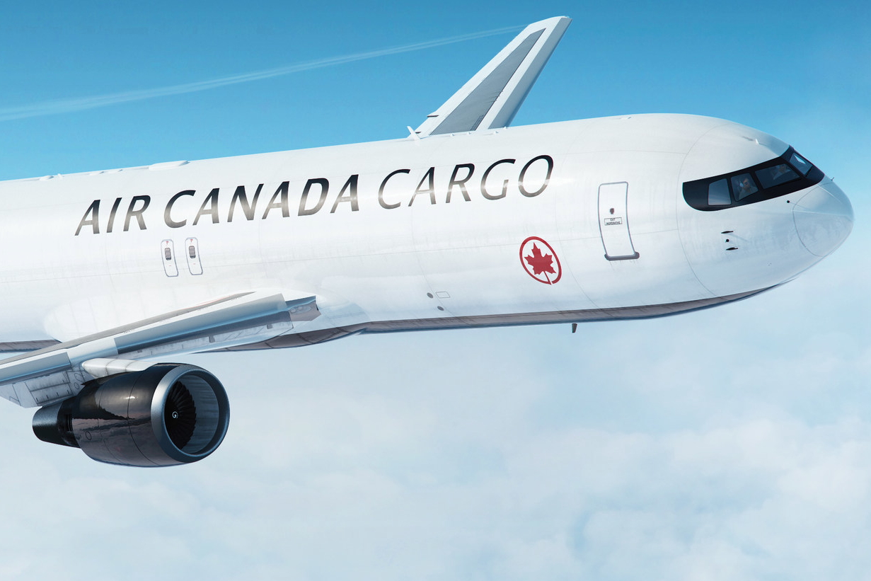 Air Canada Boeing 767-300ER Freighter. Click to enlarge.