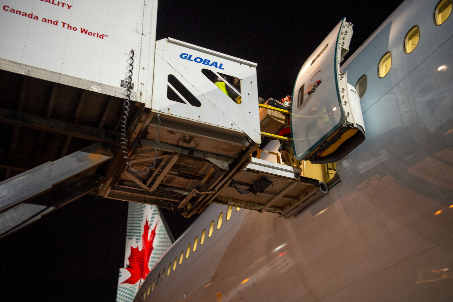 Air Canada is currently upragding and expanding its cargo operations. Click to enlarge.