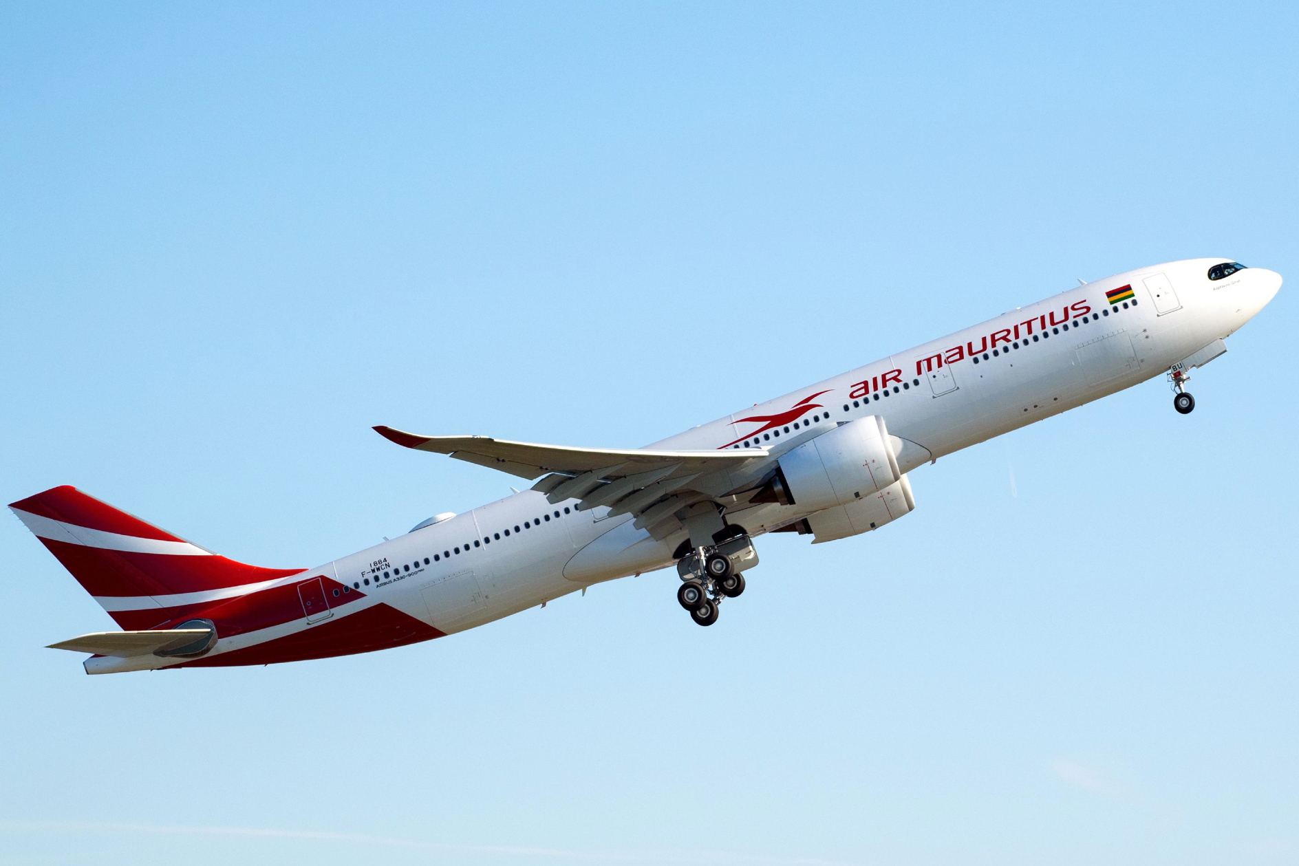 Air Mauritius Airbus A330-900neo. Click to enlarge.