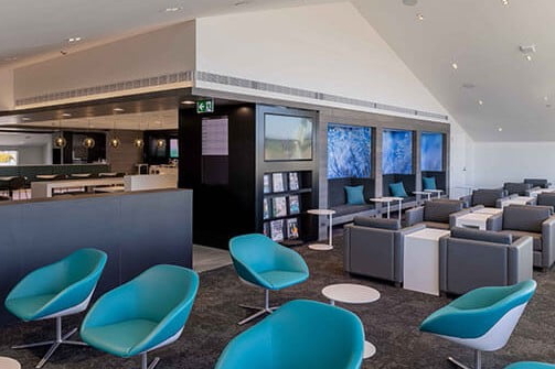 Air New Zealand has opened a new regional lounge at Napier Airport. Click to enlarge.