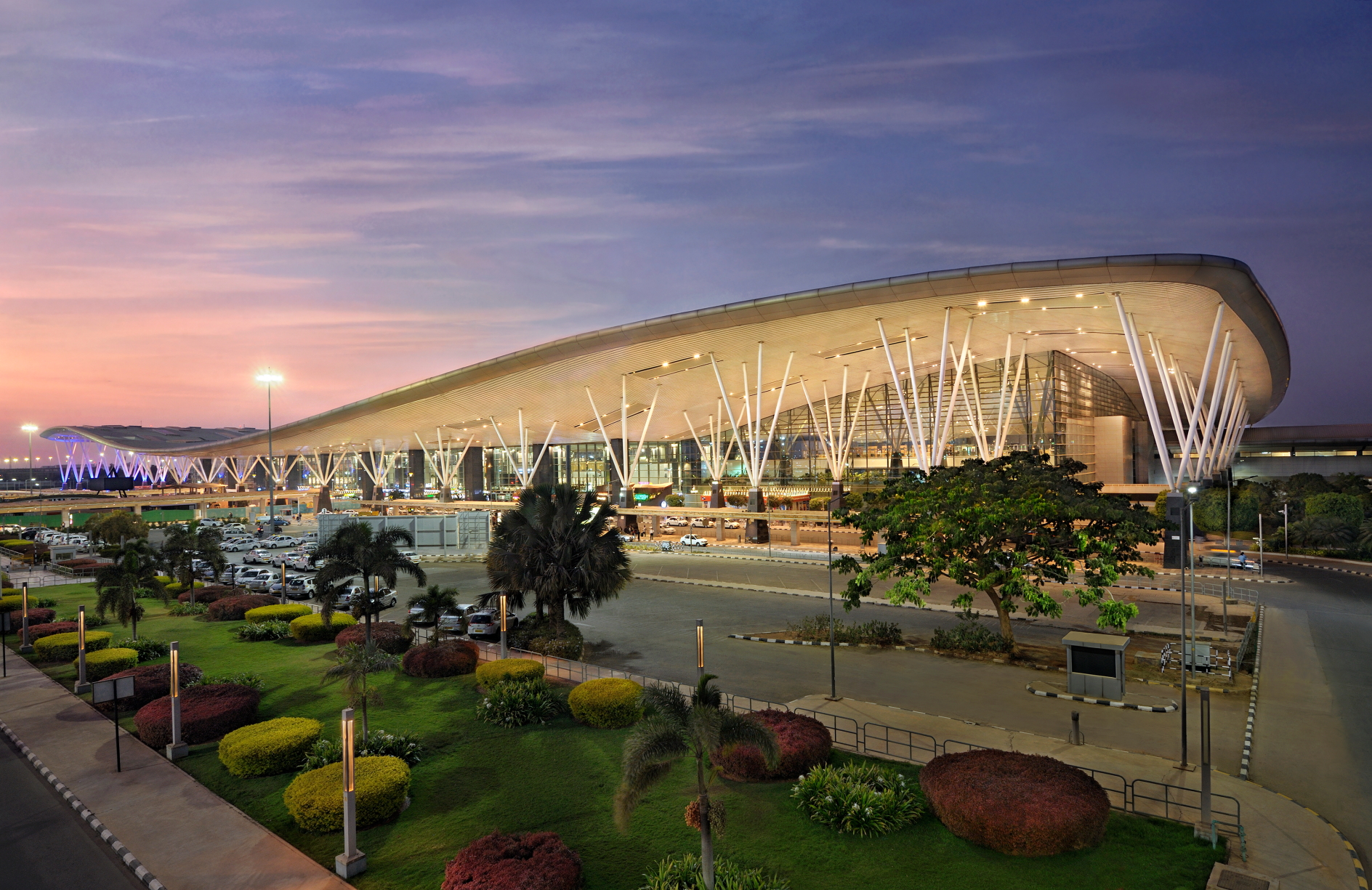 T1 at Kempegowda International Airport in Bengaluru, India. Click to enlarge.