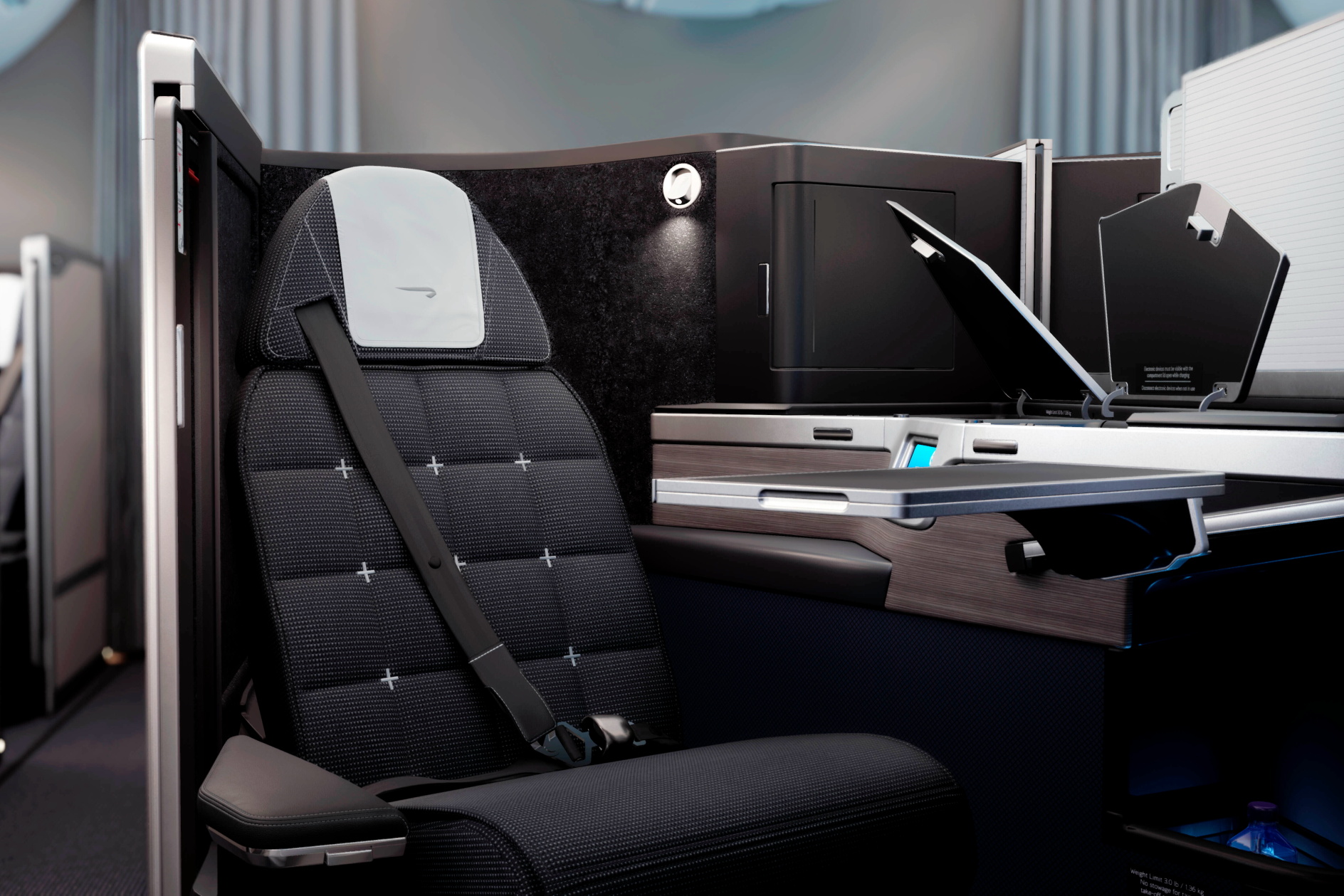 British Airways continues to retrofit its newest business class seat - the Club Suite - across its Boeing 777 fleet, with the roll out expected to be completed by the end of 2022. Click to enlarge.