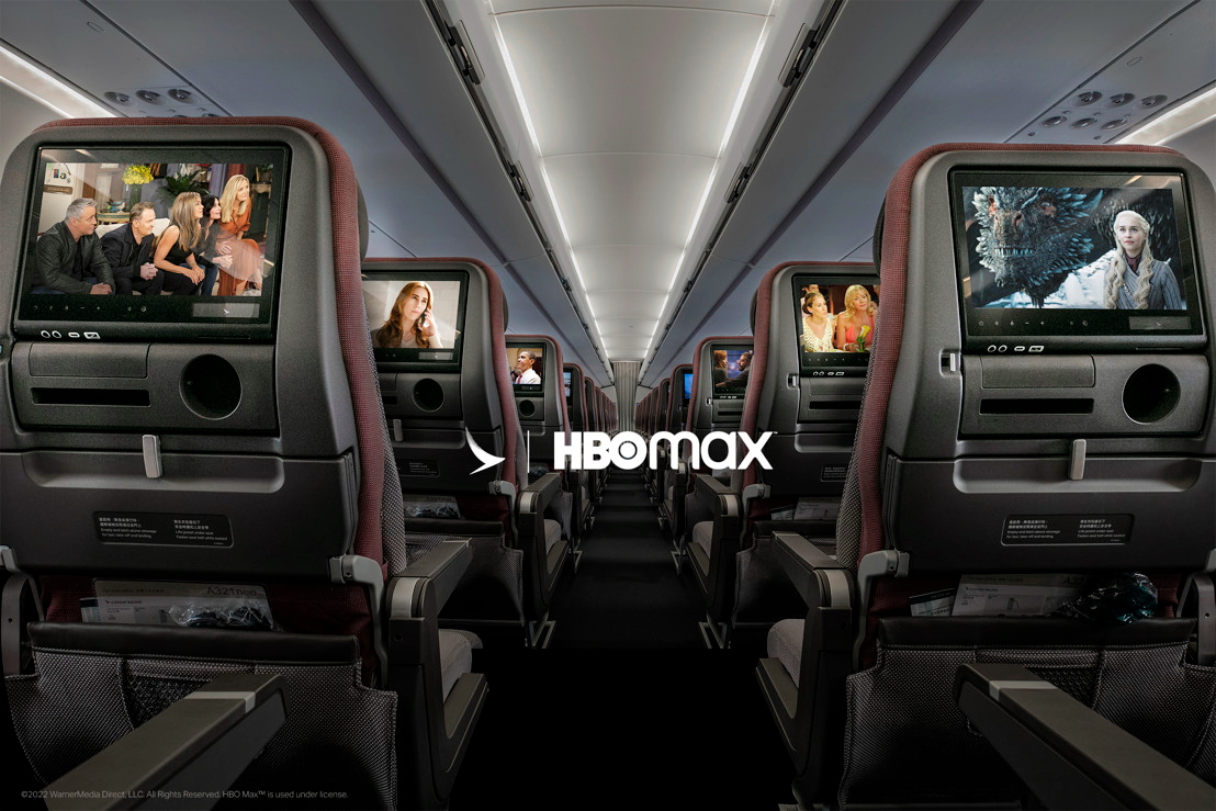 Cathay Pacific will debut the HBO Max brand from 1 January 2022 Click to enlarge.