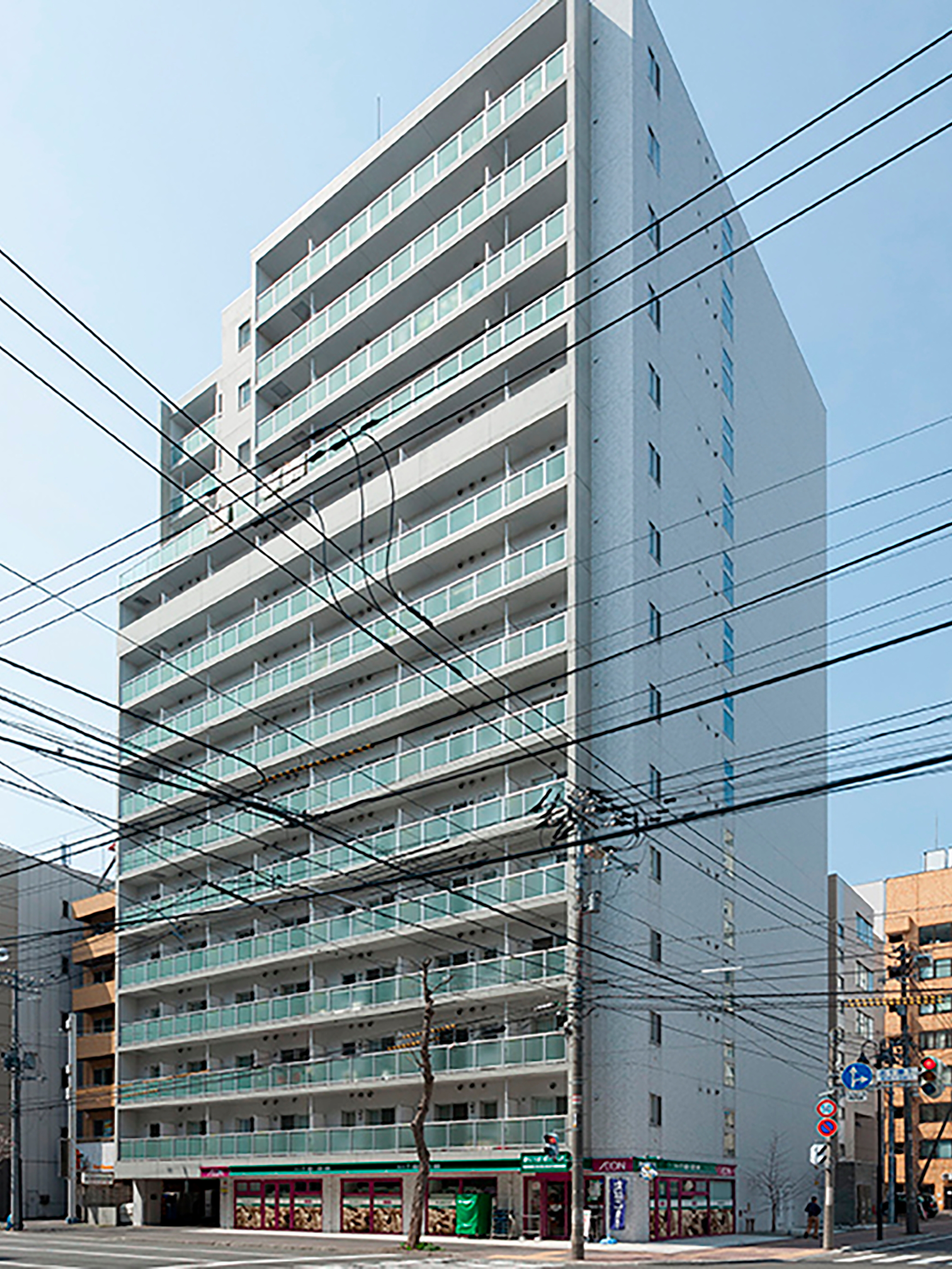 City Court Kita 1 jo is one of the three freehold rental housing properties in central Sapporo that Ascott Residence Trust is buying. Click to enlarge.