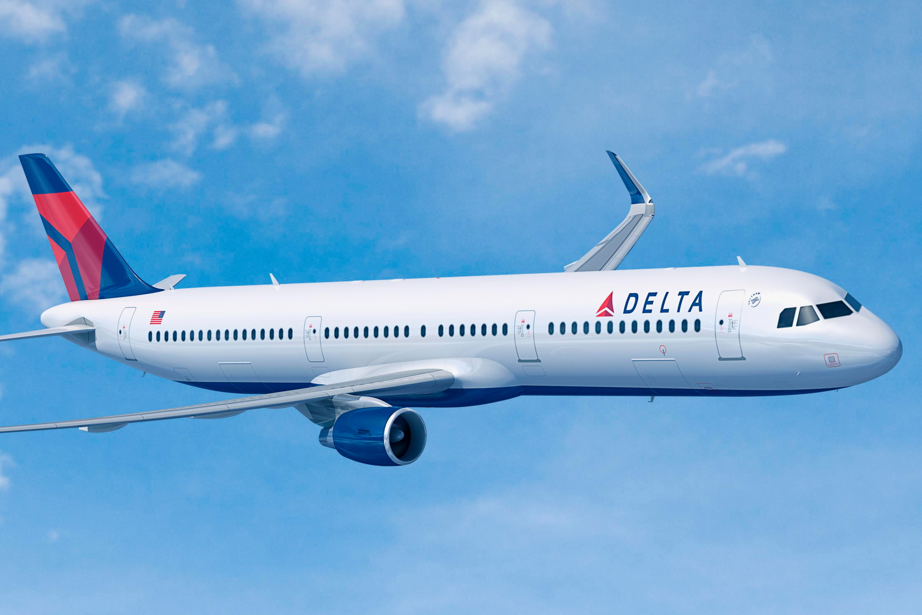 Delta has placed a firm order with Airbus for 25 A321neo aircraft. The planes will be powered by Pratt & Whitney PW1100G-JM engines. Click to enlarge.