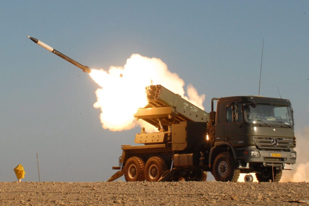 Elbit Systems Extra Artillery Rocket System. Click to enlarge.