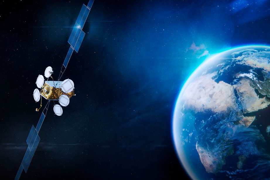 Airbus has been selected by Eutelsat, one of the world’s leading satellite operators, to build Eutelsat 36D, a new generation multi-mission geostationary telecommunications satellite. The Eutelsat 36D spacecraft will replace and enhance capacity at 36°East, a key orbital slot for Eutelsat for TV broadcasting (DTH) and government services over Africa, Russia, and Europe. Click to enlarge.