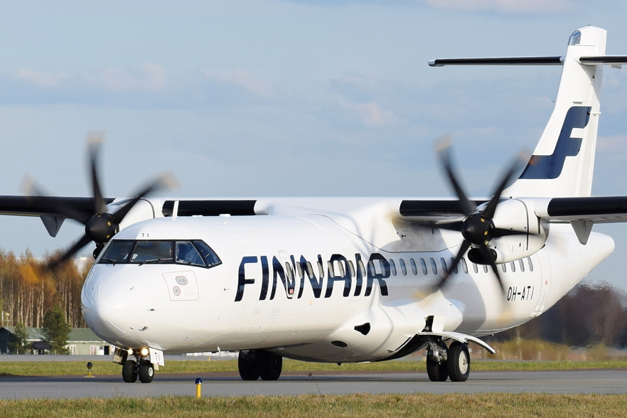 Finnair ATR 72-500 reg: OH-ATI. Click to enlarge.