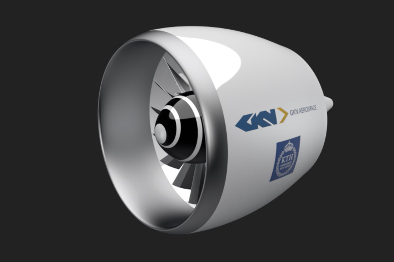 GKN Aerospace and KTH (the Swedish Royal Institute of Technology) are jointly developing fan technology for small regional electric aircraft. Click to enlarge.
