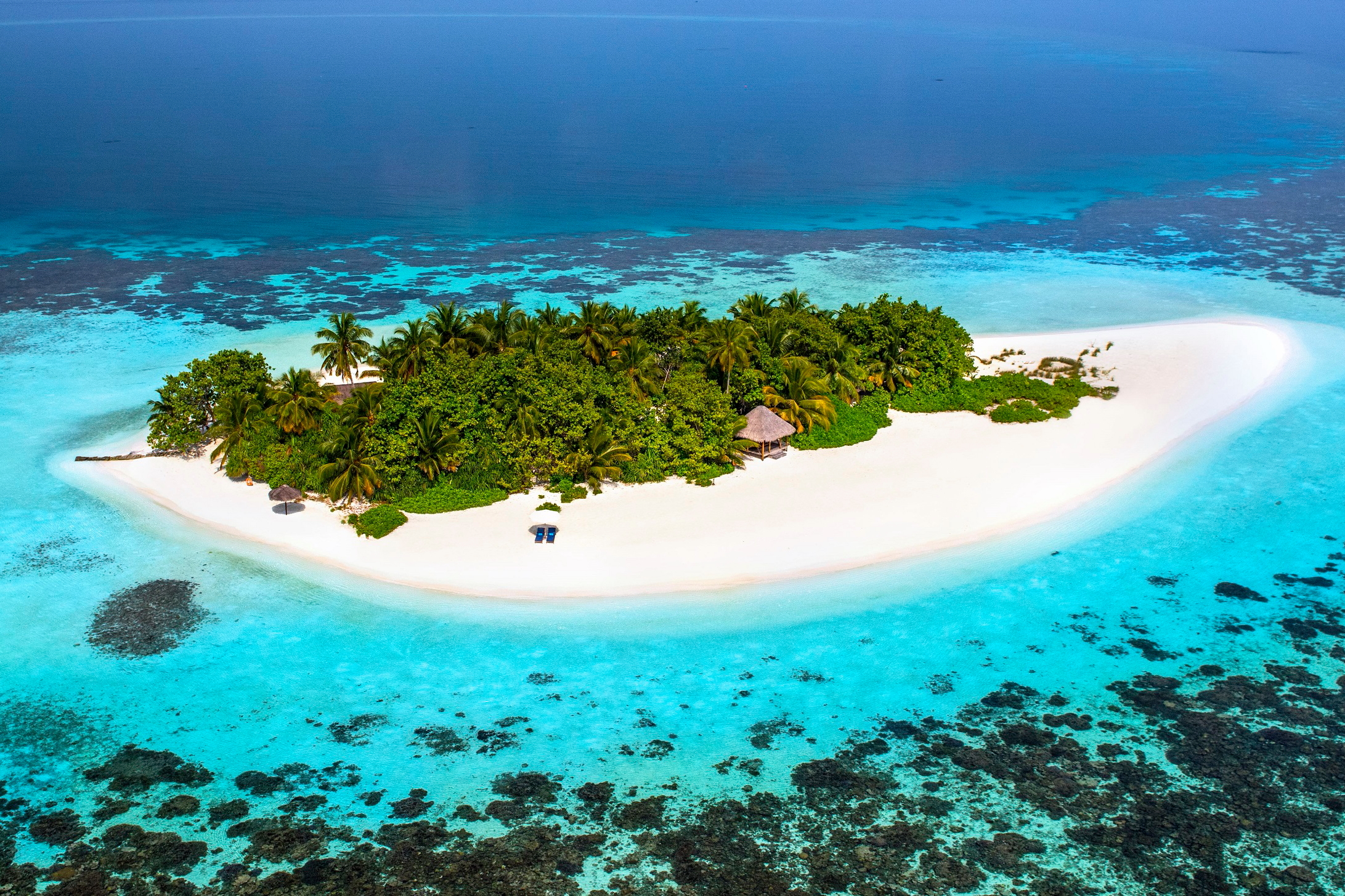 Gaathafushi Island at W Maldives. Click to enlarge.