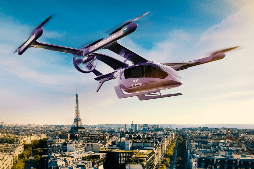 Eve Urban Air Mobility Solutions and Helipass are working together to accelerate and deploy electrical vertical takeoff and landing (eVTOL) aircraft across France and Europe. Click to enlarge.