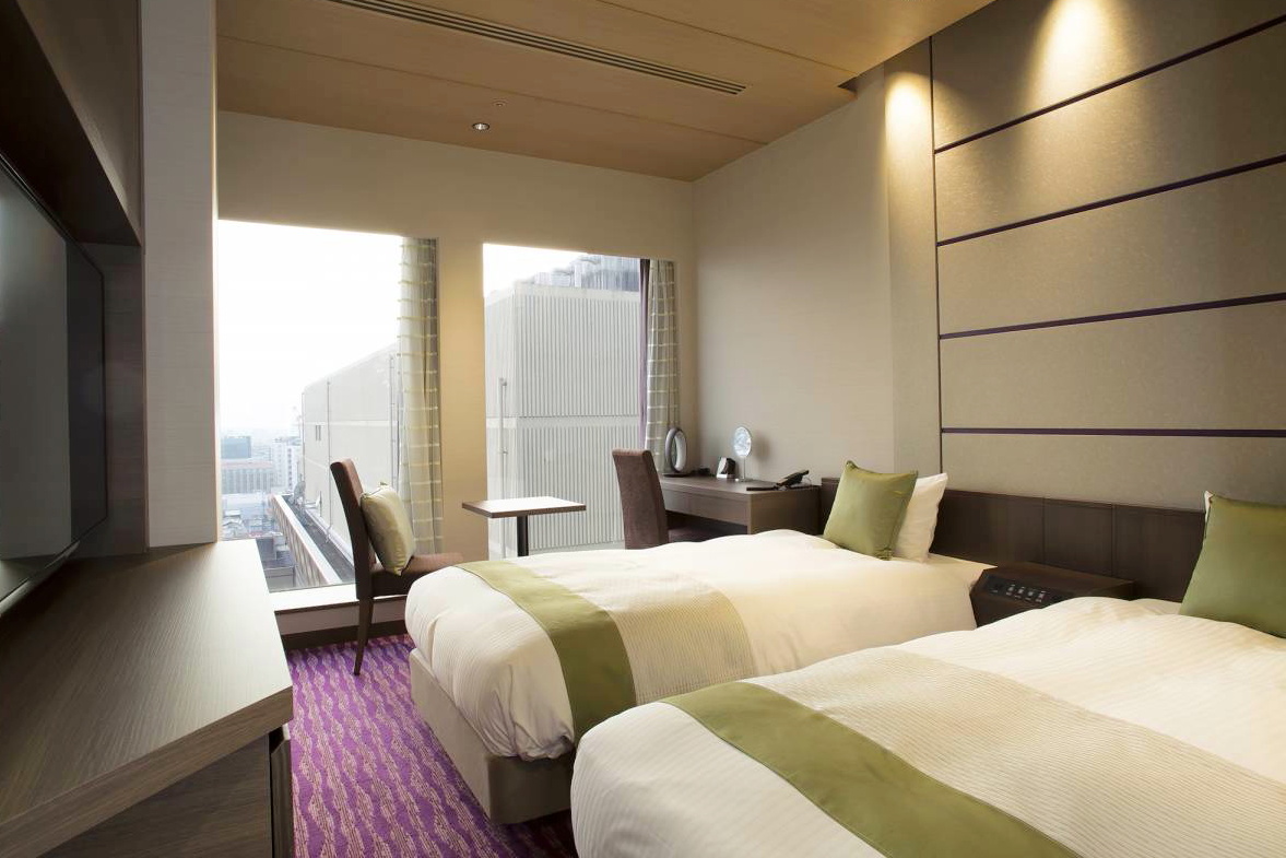 Superior Room at the Hotel Keihan Kyoto Grande in Kyoto, Japan. Click to enlarge.