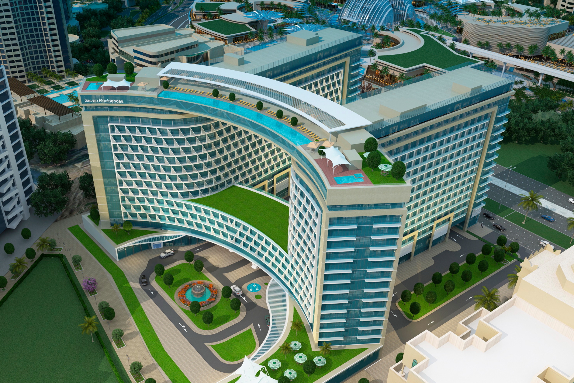 NH Dubai The Palm is scheduled to open in December 2021. Click to enlarge.
