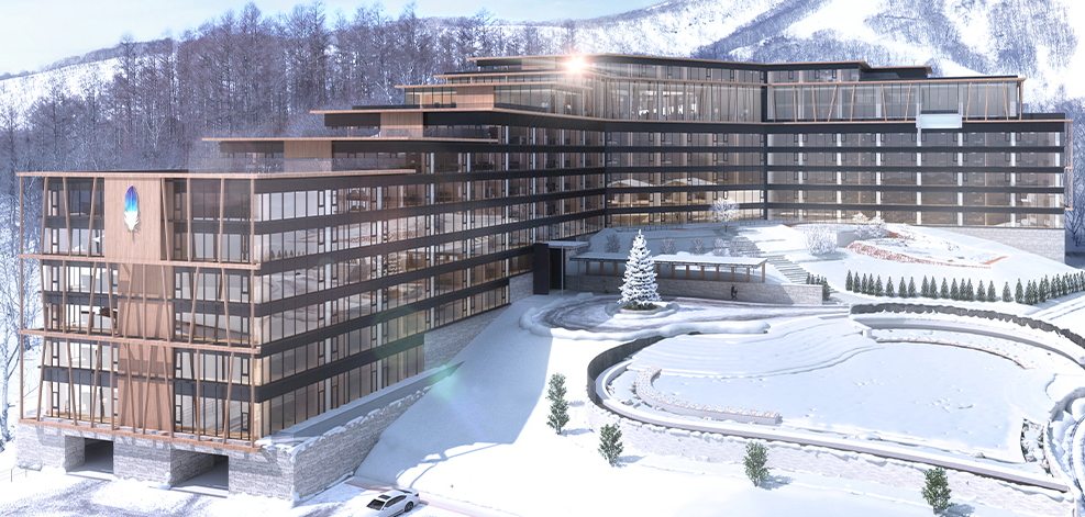 New World has signed a management agreement for a new hotel in Niseko, Japan. Scheduled to open in 2023, the New World La Plume Niseko Resort will occupy nearly nine acres within the lush forest land between Mount Yotei and Mount Annupuri in Hokkaido. Click to enlarge.