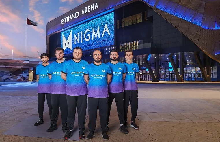 Etihad Airways has become one of the first airlines in the world to partner an esports team. The national airline of the UAE has sponsored the World Champion Esports team, Team Nigma, an organisation founded by The International 7 champions. Click to enlarge.