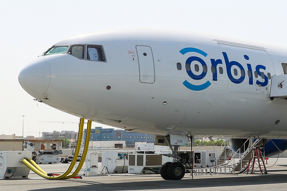 Orbis McDonnell Douglas DC-10 reg: N330AU. Click to enlarge.