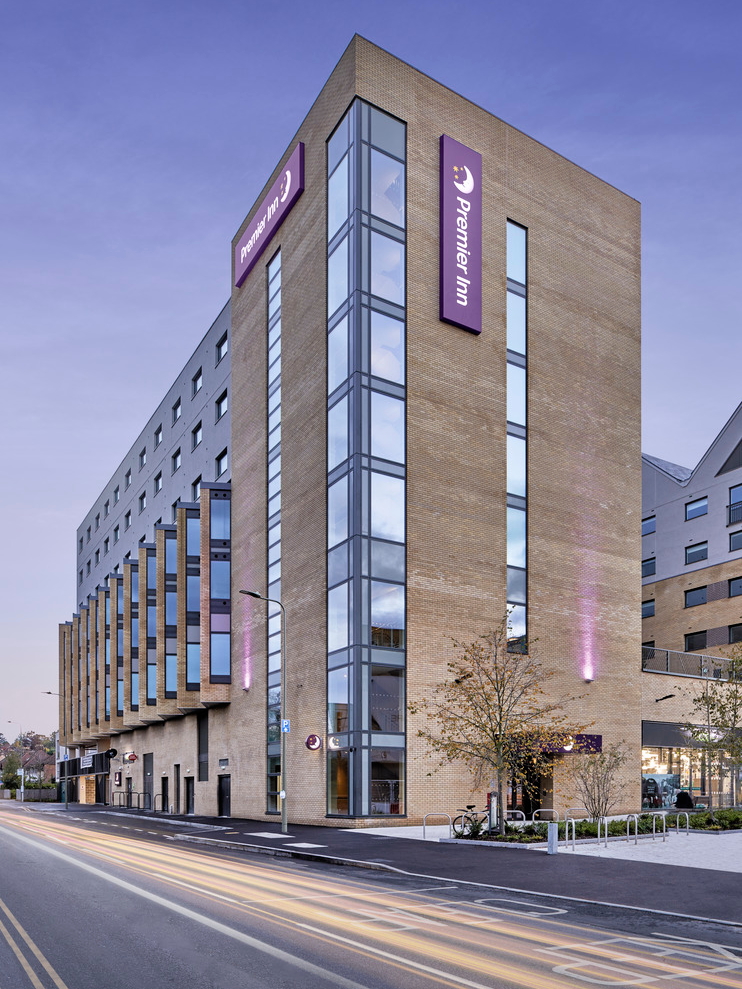 The 123-bedroom Botley Premier Inn will be Whitbread’s first hotel to the west of Oxford. Picture: Botley Developent Company. Click to enlarge.