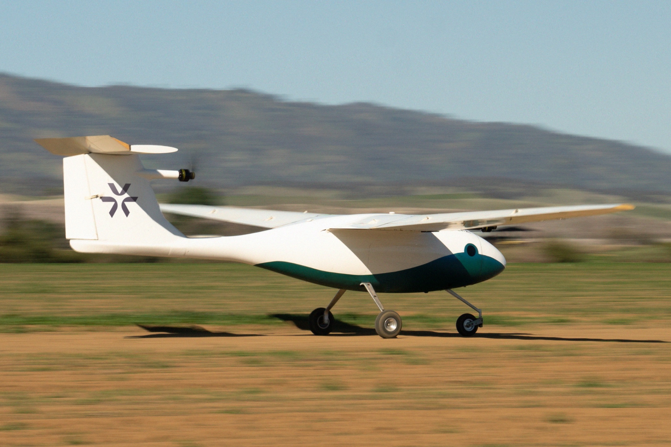 Pyka's Pelican is an 100% electric and autonomous fixed-wing agricultural aircraft.. Click to enlarge.