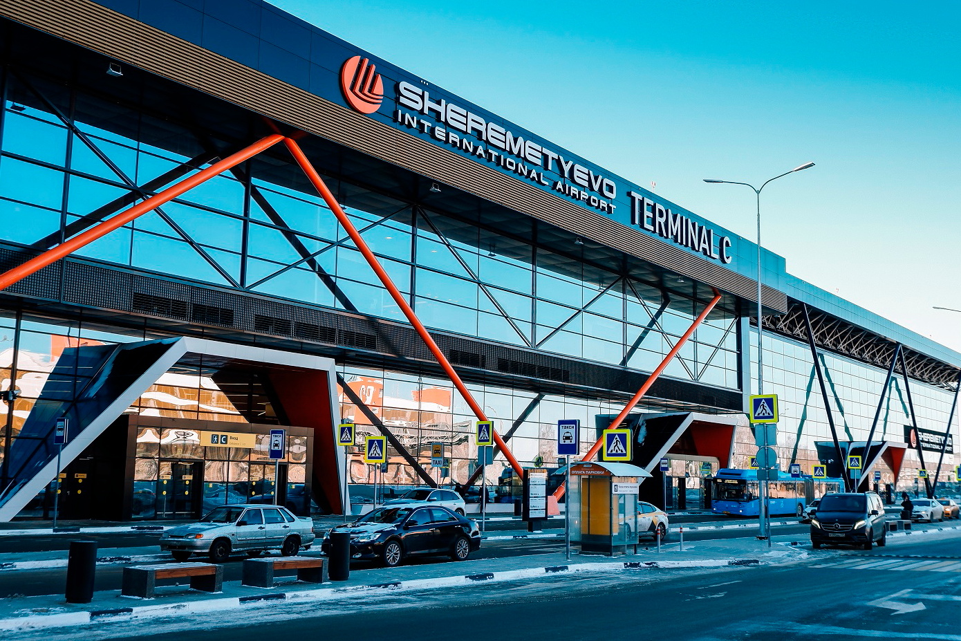 Moscow Sheremetyevo Alexander S. Pushkin International Airport (SVO). Click to enlarge.
