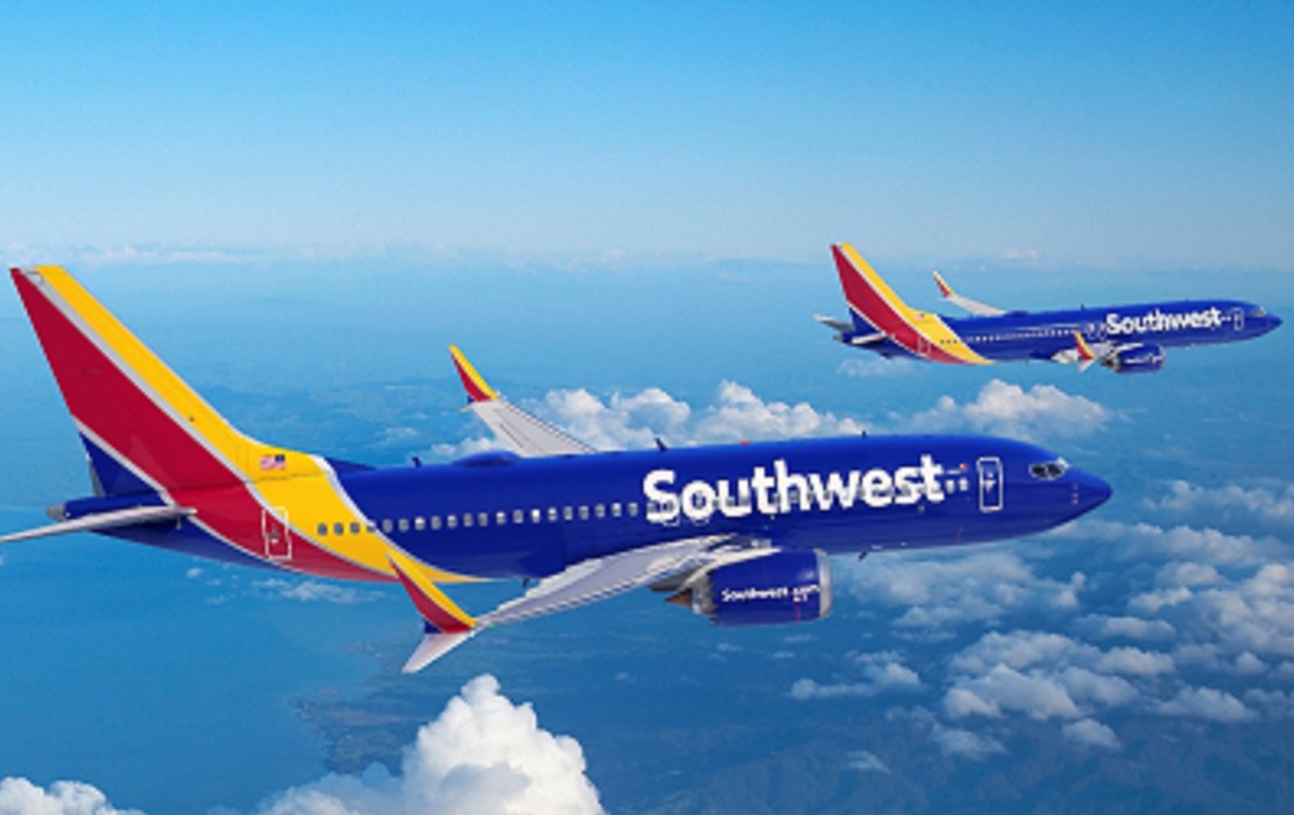 Southwest Airlines has ordered 100 Boeing 737 MAX planes with 155 options across two models, the -7 and -8. Click to enlarge.