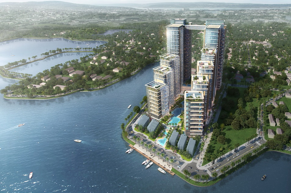 Ascott will manage 1,905 units across three distinct serviced residence brands within Sun Group’s Tay Ho View Complex in Hanoi, Vietnam. Click to enlarge.