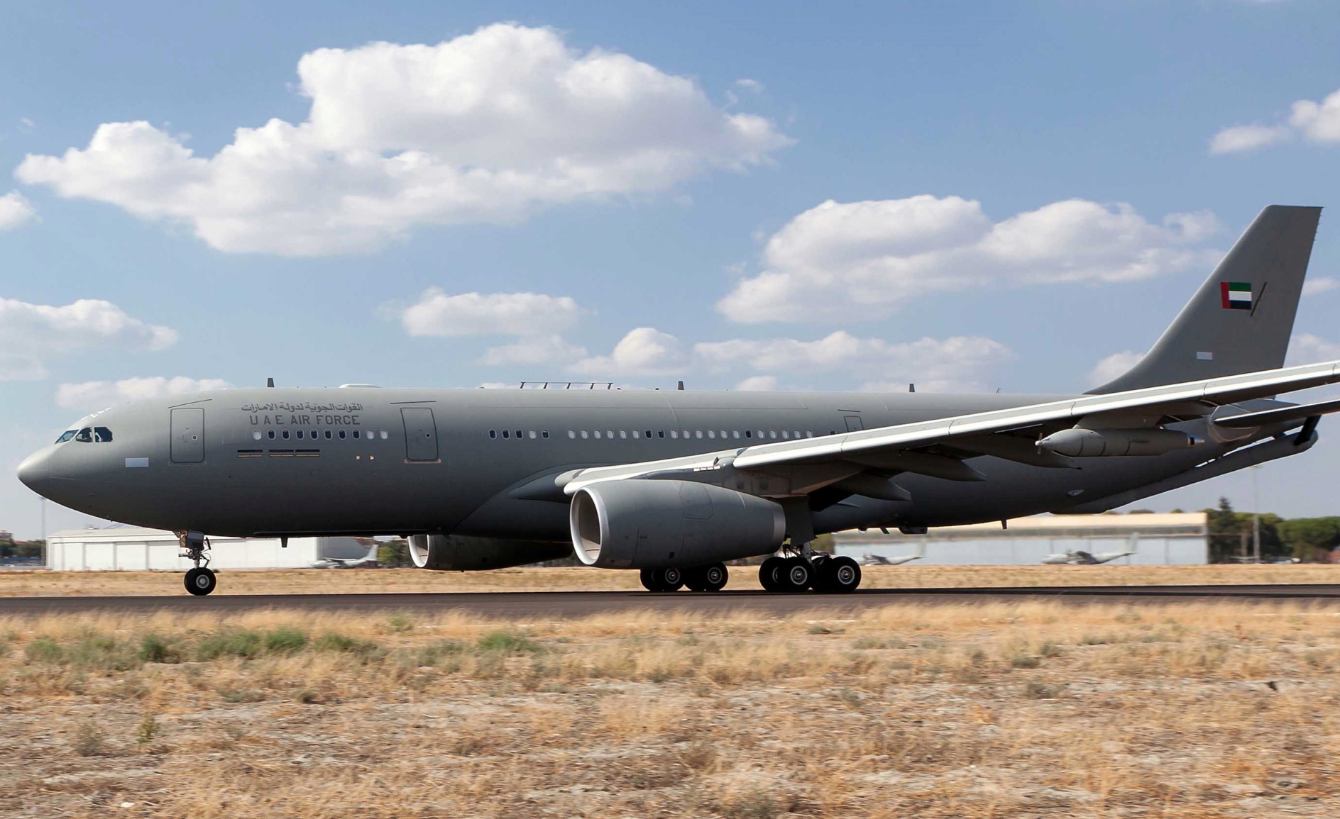United Arab Emirates Air Force & Air Defence Airbus A330MRTT (Multirole Tanker Transport). Click to enlarge.