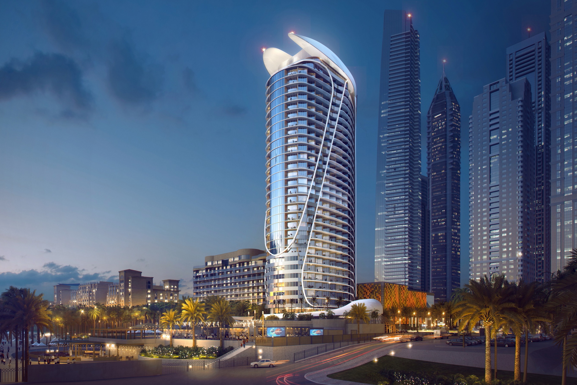 W Dubai Mina Seyahi. Click to enlarge.