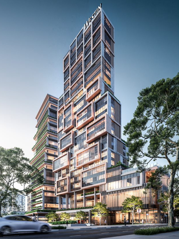The Westin Hotel Sao Paulo, located in the city’s exclusive Itaim Bibi district, is expected to have 187 rooms and suites when it opens in the spring of 2024. Click to enlarge.