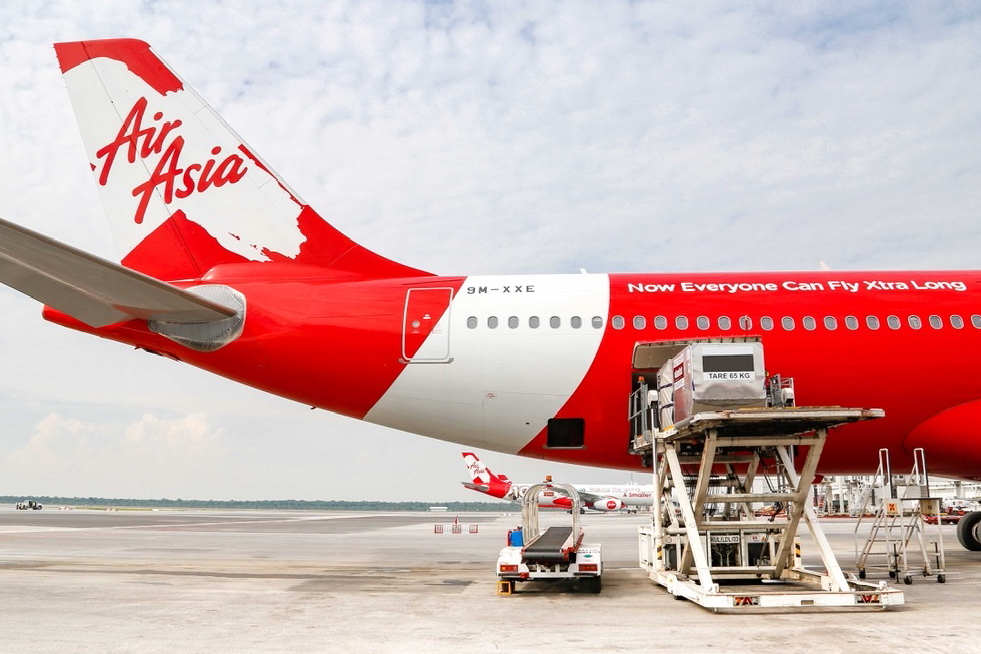 Teleport has signed a deal to use the belly space of AirAsia X's A330-300s. Click to enlarge.