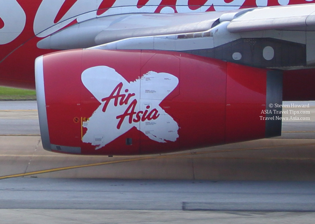 AirAsia X. Foto di Steven Howard di TravelNewsAsia.com Clicca per ingrandire.