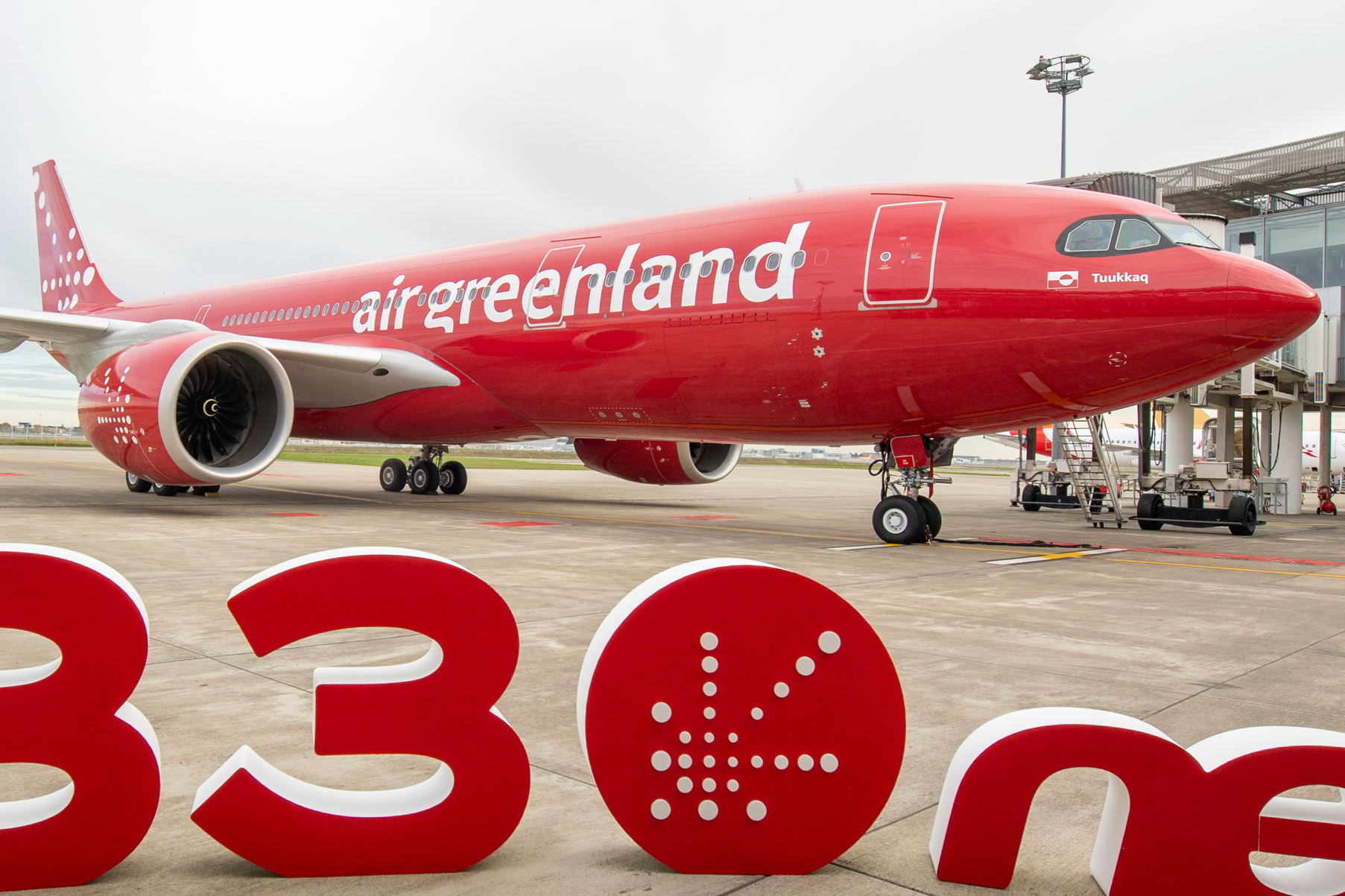 Air Greenland Airbus A330neo. Click to enlarge.