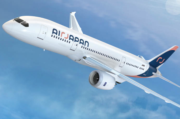 AirJapan will be positioned between ANA's full-service offering and Peach Aviation's low-cost options. Click to enlarge.