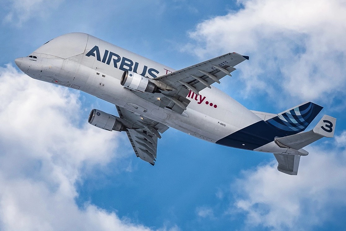 Airbus has launched a new air cargo service - Airbus Beluga Transport. Click to enlarge.