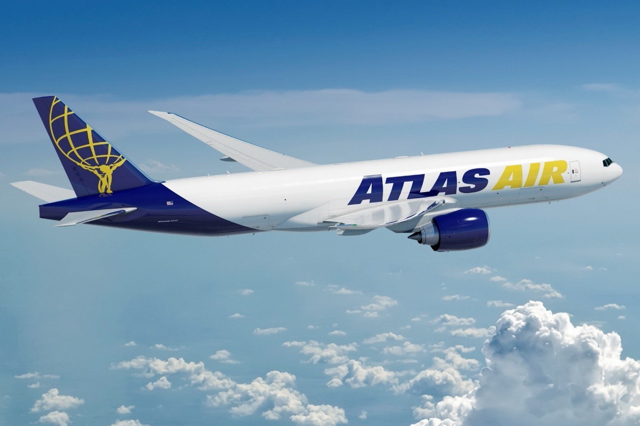Atlas Air Boeing 777F. Click to enlarge.