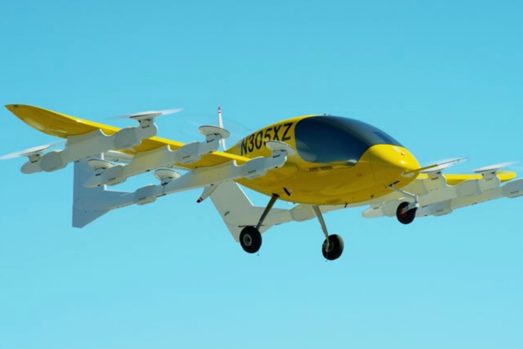 Boeing and Wisk's two-passenger eVTOL air taxi has flown more than 1,500 test flights since 2017. Click to enlarge.