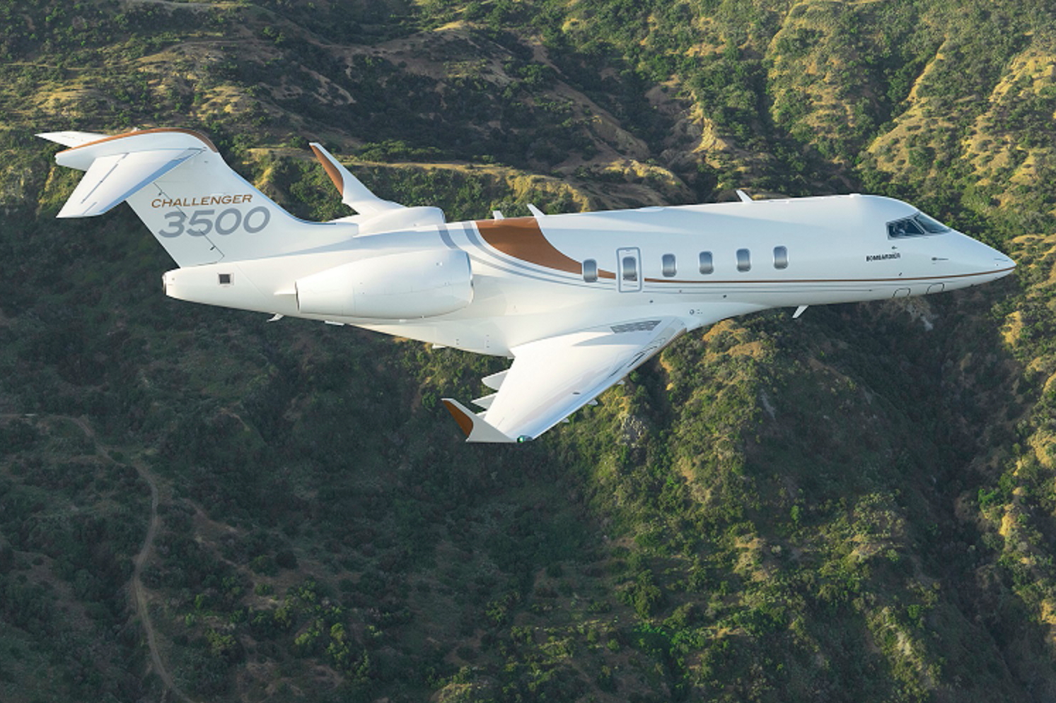 Bombardier Challenger 3500. Click to enlarge.