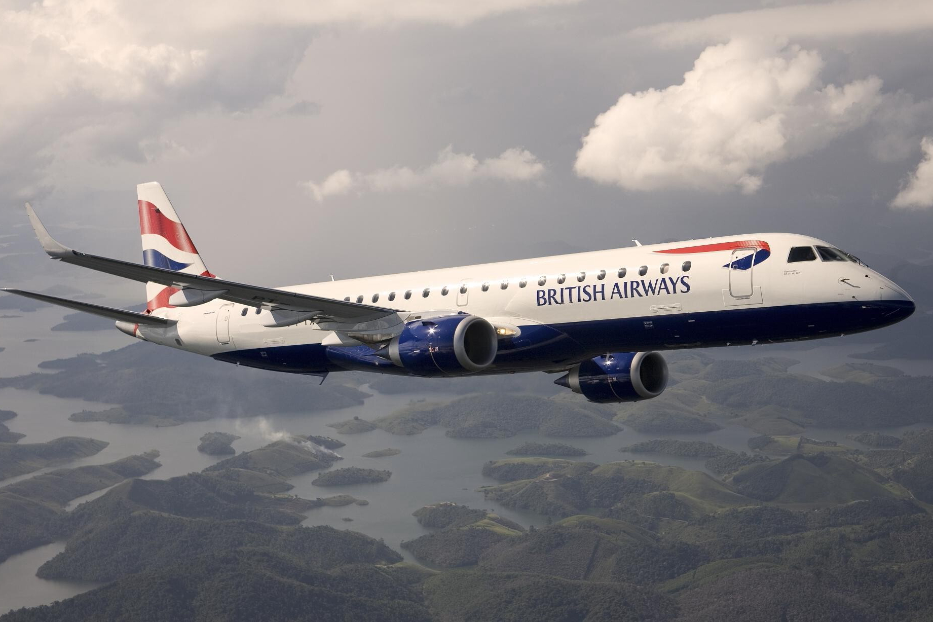 British Airways E190. Click to enlarge.