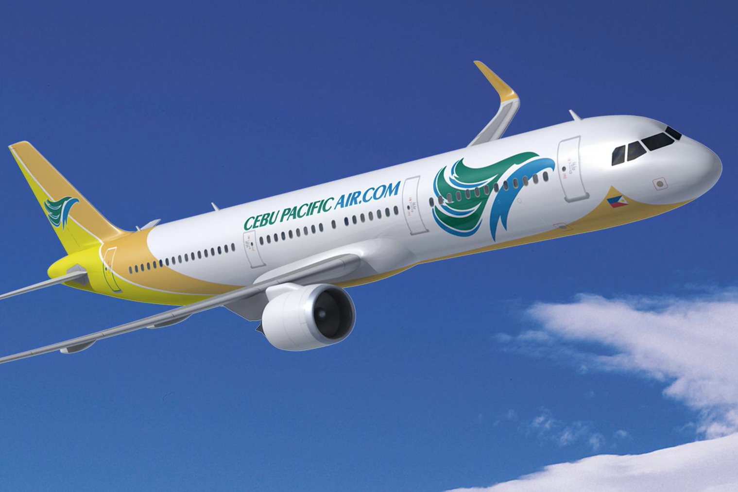 Cebu Pacific has taken delivery of its 10th brand new Airbus A321neo. Click to enlarge.