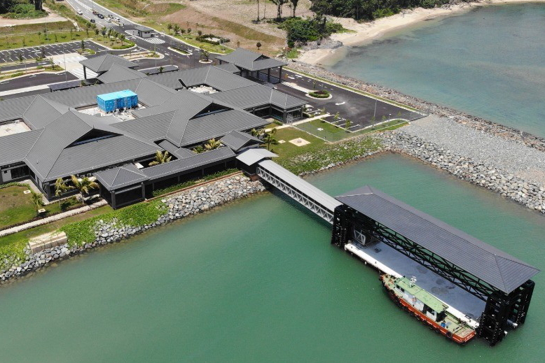 Desaru Coast Ferry Terminal. Click to enlarge.