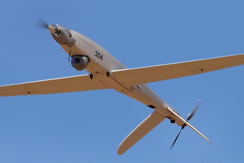 Elbit Systems is showcasing the Skylark 3 Hybrid Small Tactical Unmanned Aerial Systems (STUAS) at the Singapore Airshow 2022. Click to enlarge.