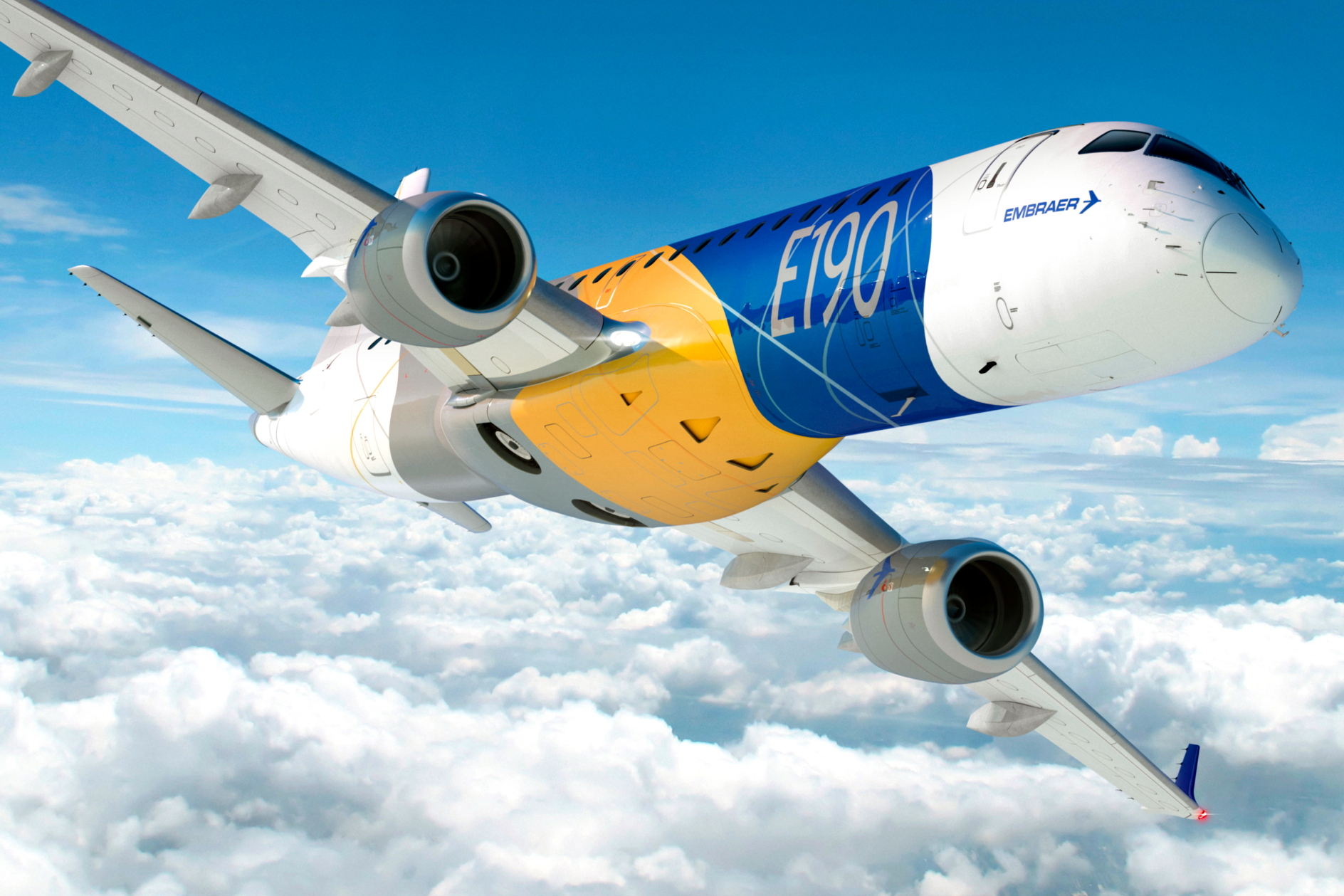 Embraer E190. Click to enlarge.
