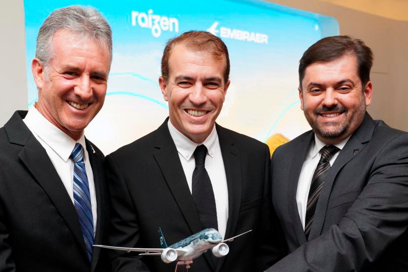 Raízen and Embraer sign LOI for development of SAF ecosystem. Click to enlarge.