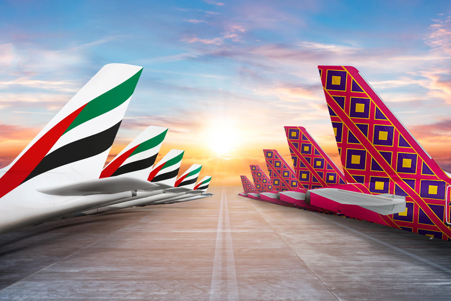 Emirates has activated its codeshare agreement with Indonesia's Batik Air. Click to enlarge.