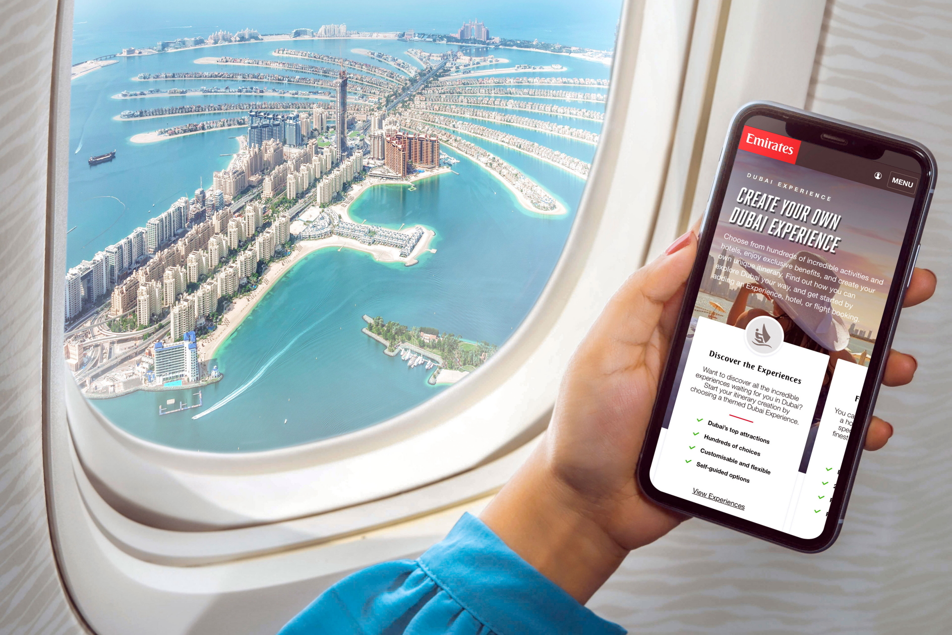 With Dubai Experience, customers can choose from pre-curated itineraries or create their own unique itineraries from scratch. Click to enlarge.