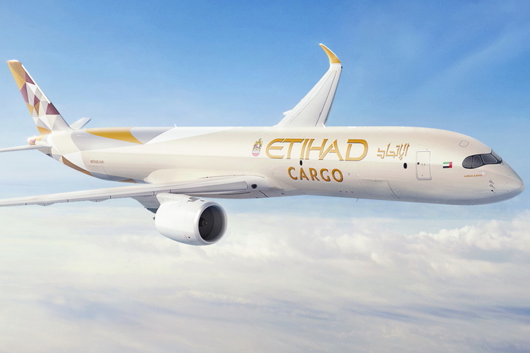 Etihad Cargo A350F. Click to enlarge.