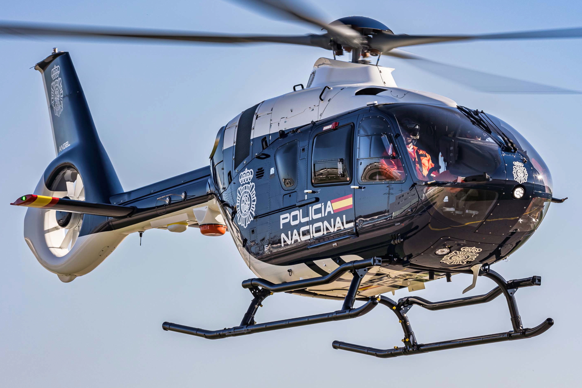 Spanish Police Airbus H135. Picture: Airbus Helicopters – Christian Keller. Click to enlarge.